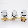 New Triple Handle Thermostatic Brass Shower Faucet Shower Room Auto Thermostatic Control Valve Mixer Tap  2/3/4/5 Way Diverter ► Photo 2/6