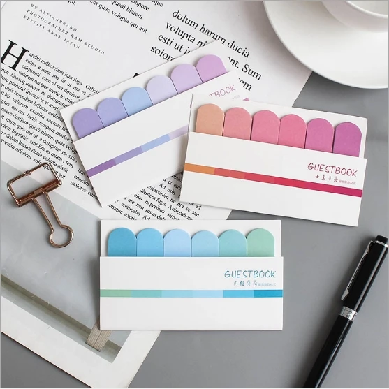 

Adhesive Memo Sticky Message Note Sticker Notepad Index Sticker Marker Planner Student Stationery Office Supplies
