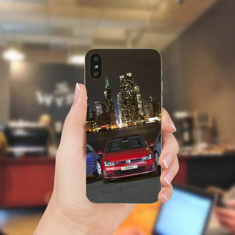Picture 9 Мягкие ТПУ чехлы обложки для мобильных телефонов iPhone 7 7plus 6 6S 6Plus 5 5S 5C SE 8 8Plus X XR XS Max Golf 7 Gti Edition 40 Clubsport - Цвет: Picture 9