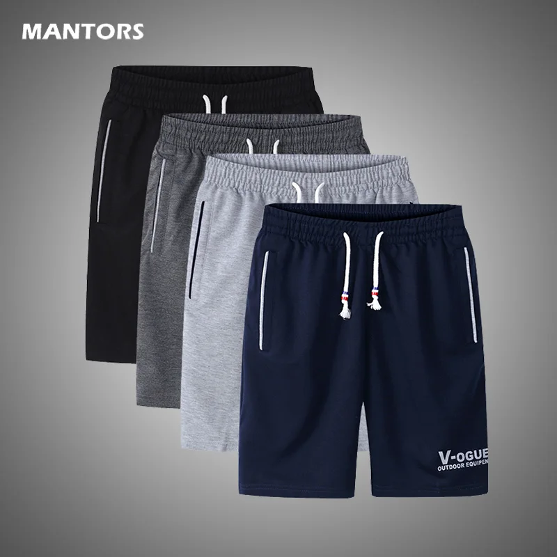 Pantalones cortos informales para hombre, bañadores de entrenamiento, ropa de talla grande, transpirables, de chándal, para playa, verano, 2021