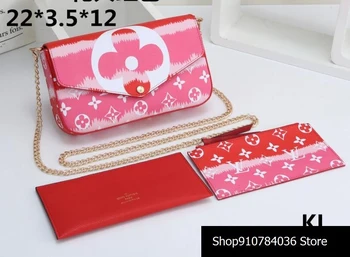 

Luxury Leather Handbags Women Bags Designer Brand Women's Shoulder Bags Large Capacity Ladies Hand Bags L399 Louis Vuitton LV-