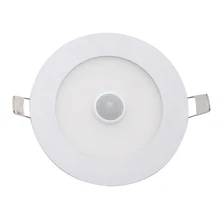 Светодиодный потолочный светильник 6 Вт, 9 Вт, 12 Вт, 15 Вт, 18 Вт, 20 Вт, 24 Вт, PIR датчик движения, ультратонкий Светодиодный светильник с панелью, встраиваемый Дневной светильник, Lampara Techo