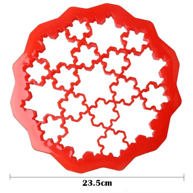 Delidge 1 шт. в форме снежинки пластиковые формочки для печенья резак инструменты для украшения тортов из мастики десерт форма для выпечки