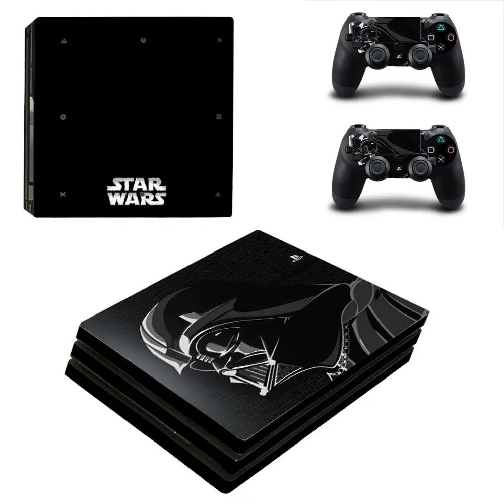 Звездные войны PS4 Pro наклейка s PS 4 Play station 4 Pro виниловая кожа Наклейки Обложка для playstation 4 Pro консоль и контроллер
