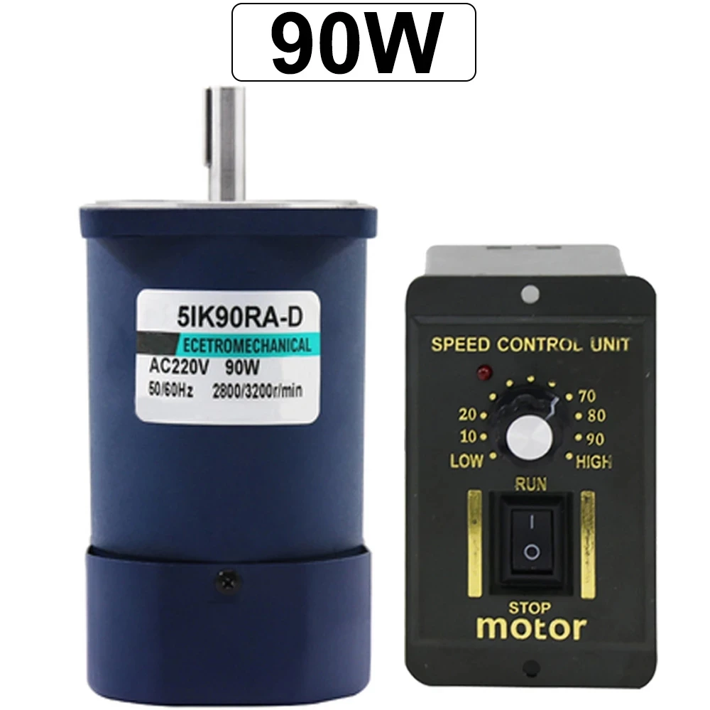 90w Ac 220v High Speed Motors Single Phase 1400/2800rpm Induction Motor