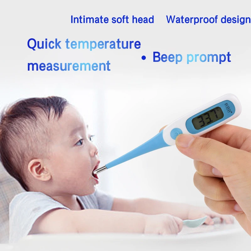 

Medical Electronic Thermometer Baby Household Precision Baby Oral Underarm Digital Display Temperature Measuring Instrument