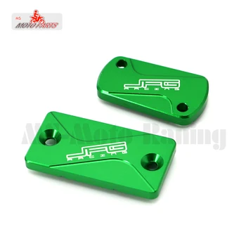 

CNC Motorcycle Front Rear Brake Fluid Reservoir Cap Cover For KX125 KX250 KX250F KX450F KLX450R KX KLX 125 250 450 F R