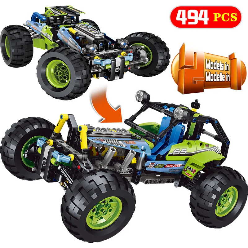 38001 серии Technic строительные блоки 42037 Legoingly технология модель автомобиля SUV наборы
