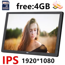 Стекло, новинка, 10 дюймов, Экран ips Подсветка HD 1280*800 цифровая фоторамка электронный альбом для фотографий Музыка Фильмы Функция хорошее
