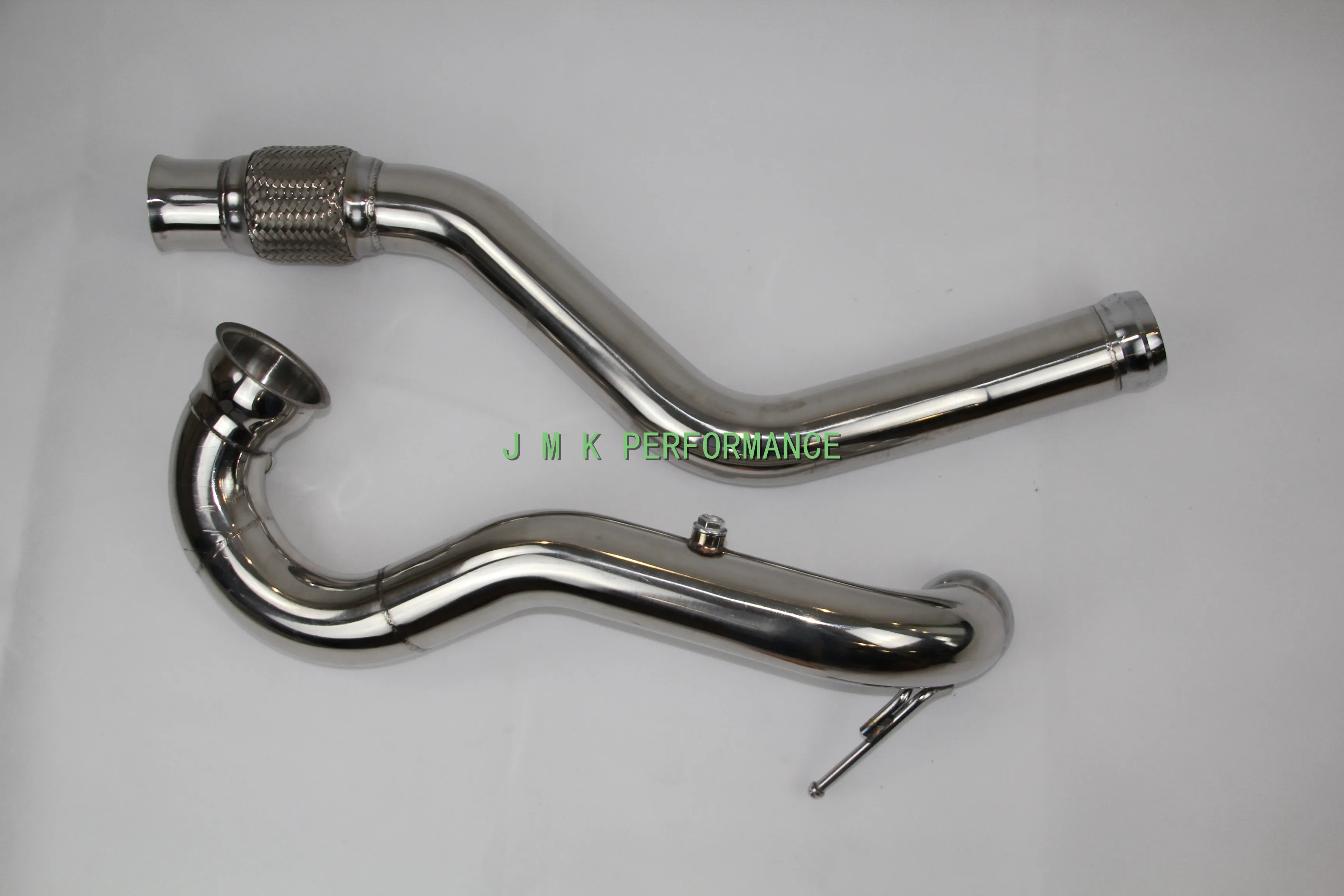 3 дюймовая турбо труба без косточек выхлопная для amg a45 cla45|downpipe| |