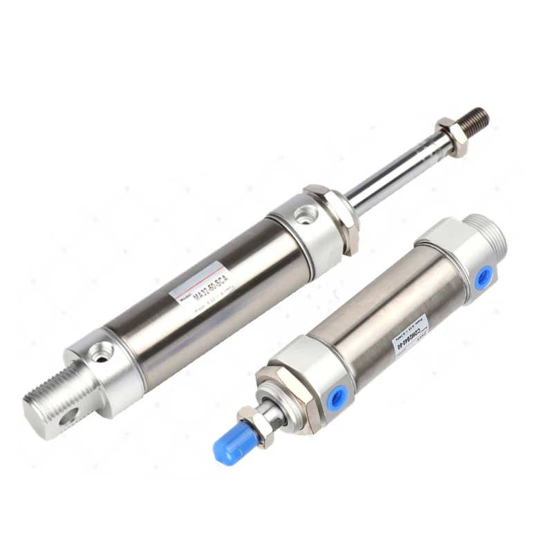 Airtac Type Cylinder Ma Series Stanless Steel Mini Cylinder Ma25x25 Ma25x50  Ma25x100 Ma25x150 Ma25x200 Ma25x250 - Pneumatic Parts - AliExpress