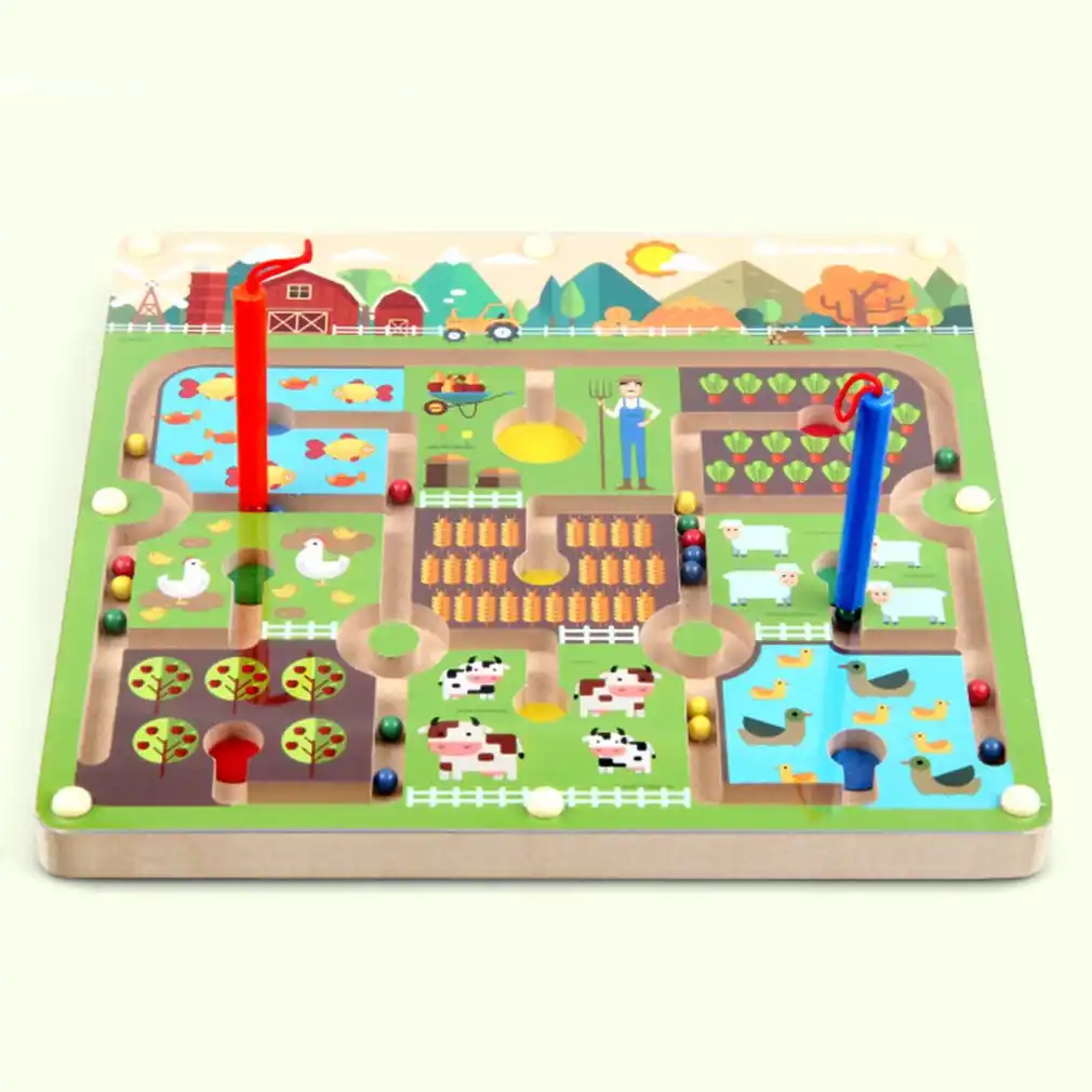 magnetic maze puzzle