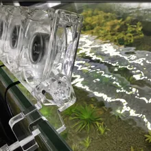110v ~ 240v przezroczysty wentylator chłodzący mini nano klip na roślina wodna akwariowa ryb zbiornika rafy koralowej temperatura zmniejszyć