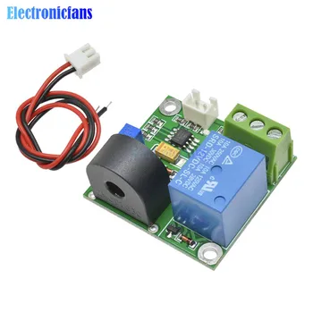 

AC Current Detection Sensor Module DC 12V 0~5A Overcurrent Protection Relay Module Switch Output Ammeter