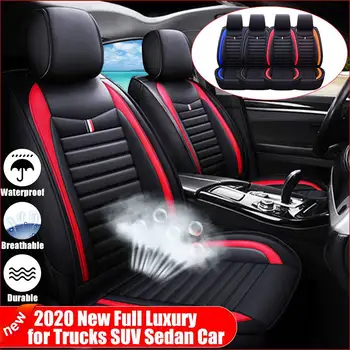 

Universal Car Seat Cover Cushion Pad Protector PU Leather Non-slip Waterproof Auto Vehicle Automobiles Seat Covers