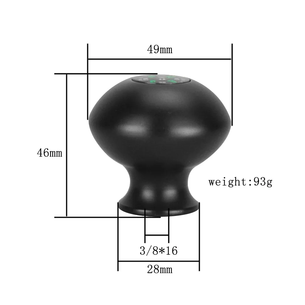 DIFUN L-45 штатив монопод из алюминия с круглой ручкой с компасом 1/4 до 3/8 винт прогулочная ручка