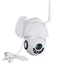 Wifi камера наружная PTZ IP камера 1080P скоростная купольная CCTV Камера Безопасности s IP камера wifi Внешняя ИК камера для дома Surveilance