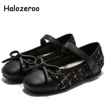 

Spring Kids Princess Shoes Baby Girls Bow Leather Flats Children Black Brand Shoes Toddler Soft Shoes Sweet Shoes Mary Jane 2020