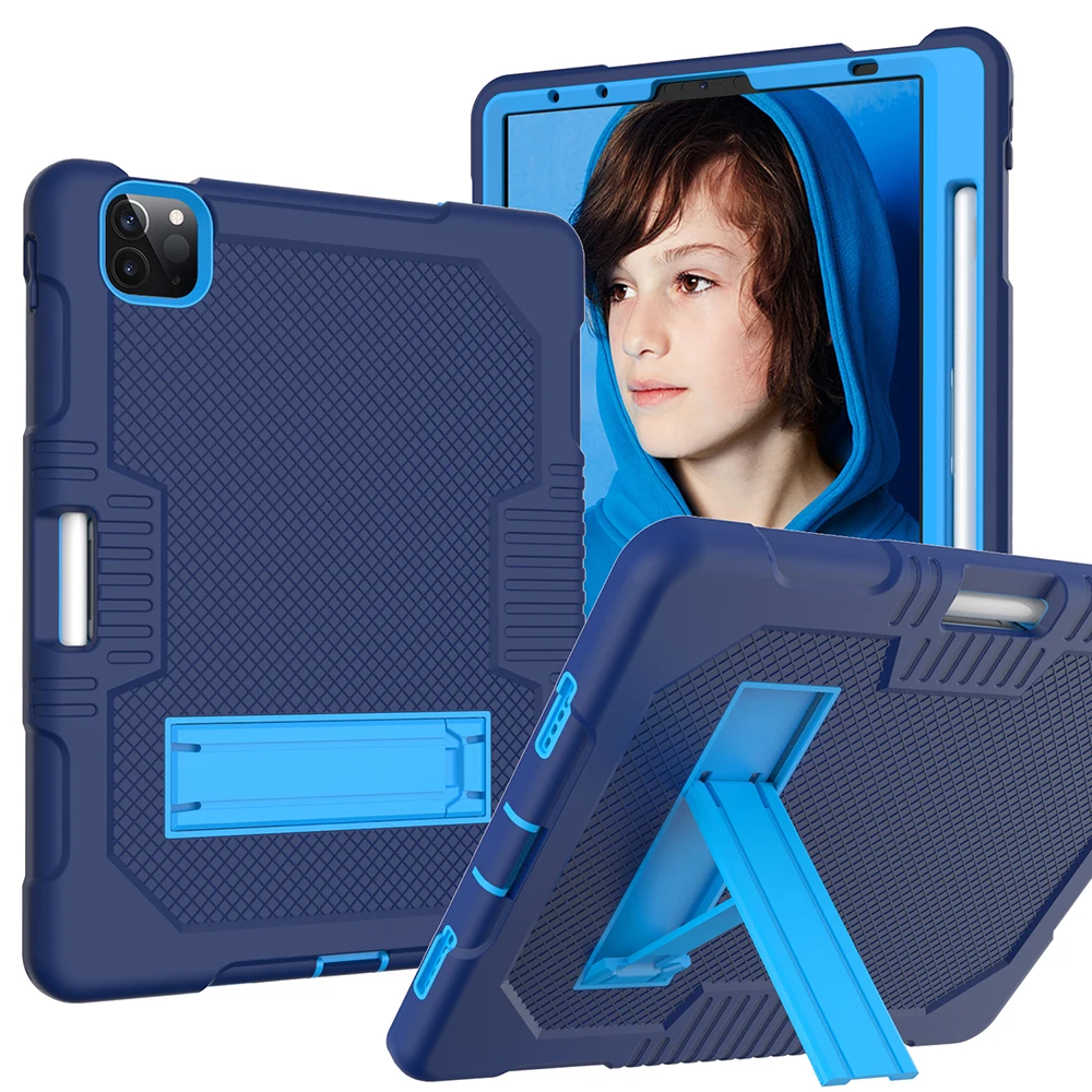 

Case for iPad 10.9 2020 for iPad pro 11 2020 2018 for iPad Air 4 Shockproof Kickstand Cover