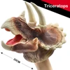 Animal Hand Puppets Childhood Kids Cool Rubber Toy Shark Dinosaur Shape Story Pretend Playing Gloves Gift For Children 4