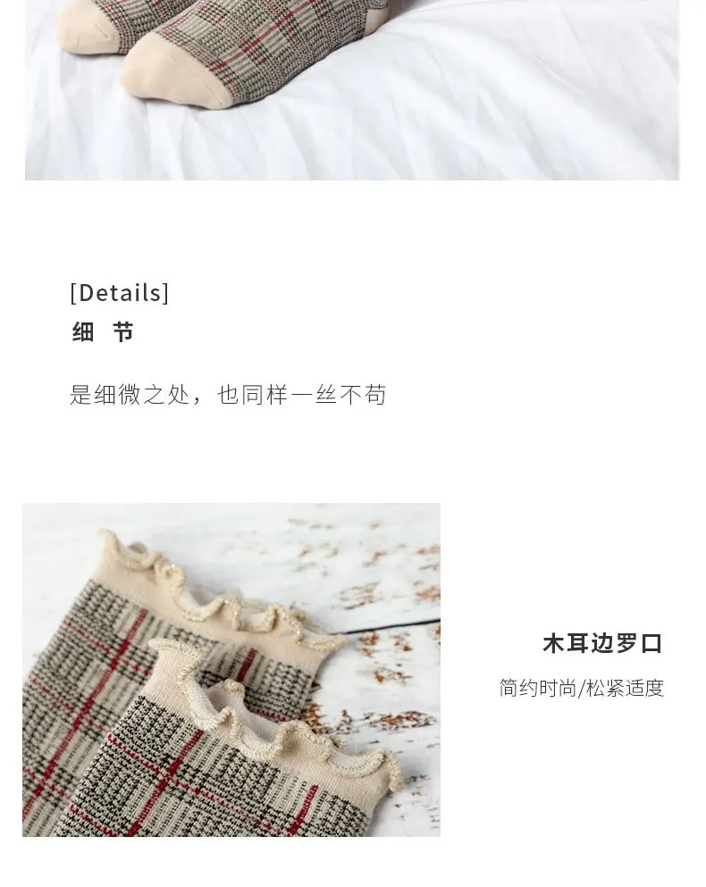 5 пар/компл. Для женщин носки японский тонких листов Kawai средней длинны, без пятки, носки для девочек натуральный хлопок милые Для женщин носки оптом