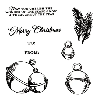 

New 2020 Metal Cutting Dies and Scrapbooking For Paper Making Merry Christmas Wings Embossing Frame Card Transparent Stamps Set