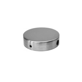 

Metal stand steel matte diameter 80mm with side outlet