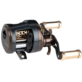 

Left Hand All Metal Spool Fishing Reel 6.2:1 gear ratio 11+1 ball Bearings Baitcasting Reel Fishings Reel Short Shaft Spool