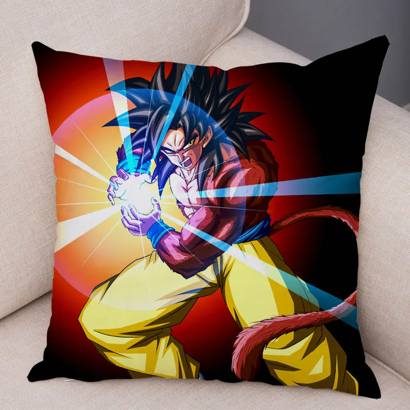 7 Супер Dragon Ball-Z чехол для подушки для дивана домашние плюшевые размером 45*45 см Декор японский мультфильм Аниме сын Goku vegeta Наволочка Чехол для подушки - Цвет: 7