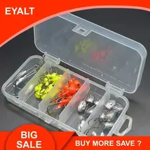 35 шт. крючковые свинцовые крючки Primaries Свинцовые Приманки дорожные приманки рыболовные снасти с рыболовной коробкой приманка Pesca