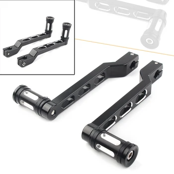 

Motorbike Arm Heel Toe Shift Levers w/ Shifter Pegs For Harley 1986-2017 FL Softail & Touring 1998-later & Road King Glide