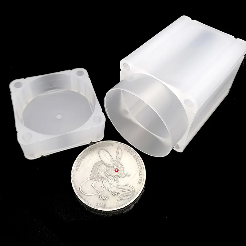 40mm Coin Tube cylinder ABS material Highly Quality Direct fit 40mm coins