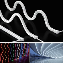 

LED Silicone Tube Flexible Neon Soft Lights Tube For SK6812 RGBW WS2812B WS2811 DIY Christmas Holiday Decoration Strip Light