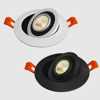 

5w7w10w12w recessed ceiling spotlight used for kitchen bedroom home decoration dimmable LED downlight COB ceiling light WF107