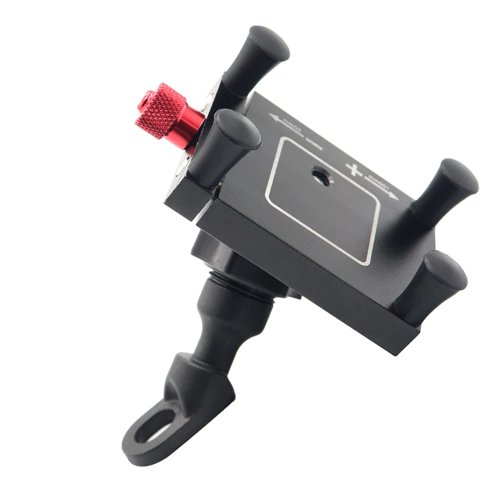 Motorcycle Motorbike Mobile Phone Mount Holder Hand Grip Clamp