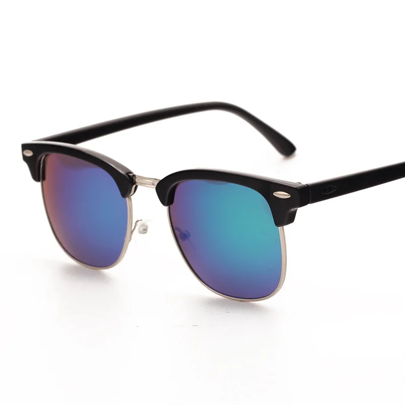 LeonLion классические Винтажные Солнцезащитные очки Мужские ретро солнцезащитные очки мужские/женские роскошные Брендовые очки для мужчин Круглый люнет Soleil Homme - Цвет линз: Black Green