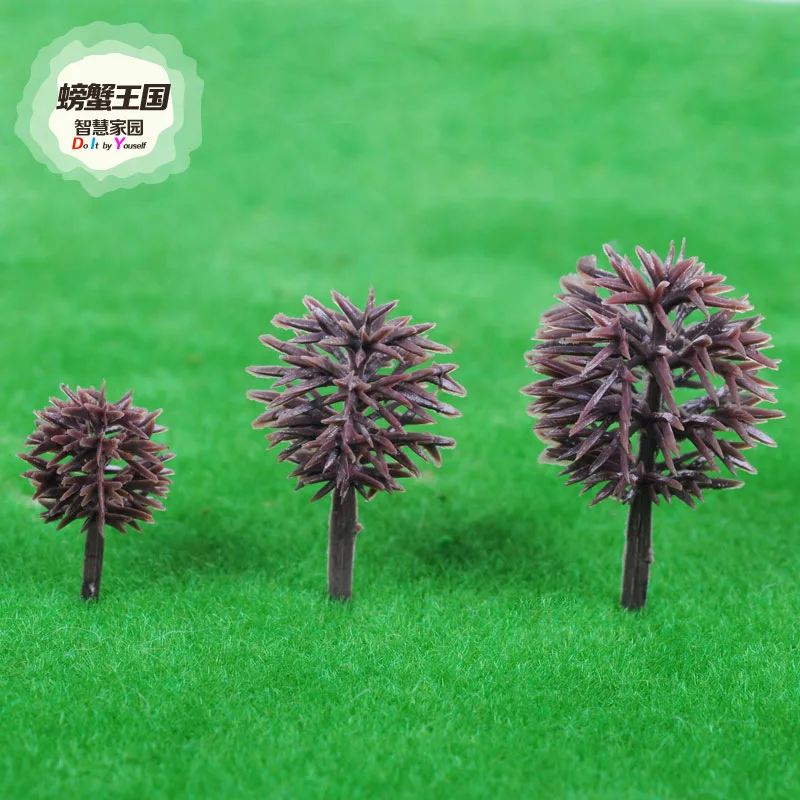  Sand Table Building Model Material Scene for Making Material Model Tree Plastic Finished Product Tr