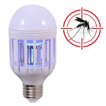 

Bug Zapper Light Bulb 2 in 1 Fly Killer Lamp E27 Led Electronic Insect Mosquito
