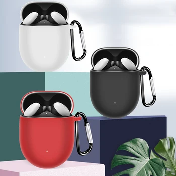 

Silicone Case Portable Protective Case Shockproof Silicone Cover for Google Pixel Buds2 Wireless Bluetooth Earphones