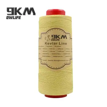 

2000ft 100lb Kevlar Fiber Braided Single Line Kite Weaving Line High Strength Fishing Outdoor Camping Hiking Refractory Rope