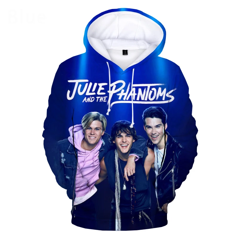 

2021 Julie And The Phantoms Hoodie 3D Tracksuit Men Women Hip Hop Hoodie Sweatshirts Harajuku Streetwear Oversized Clothes