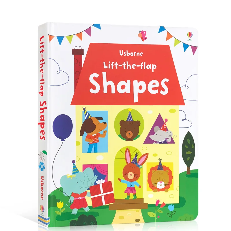 

Обучающие книжки Usborne с откидной крышкой для обучения на английском языке, Детская обучающая книга для чтения, обучающие игрушки для детей