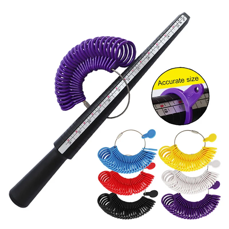 

1PC New Ring Mandrel Sizer Finger Sizing Measuring Stick Tools 2020
