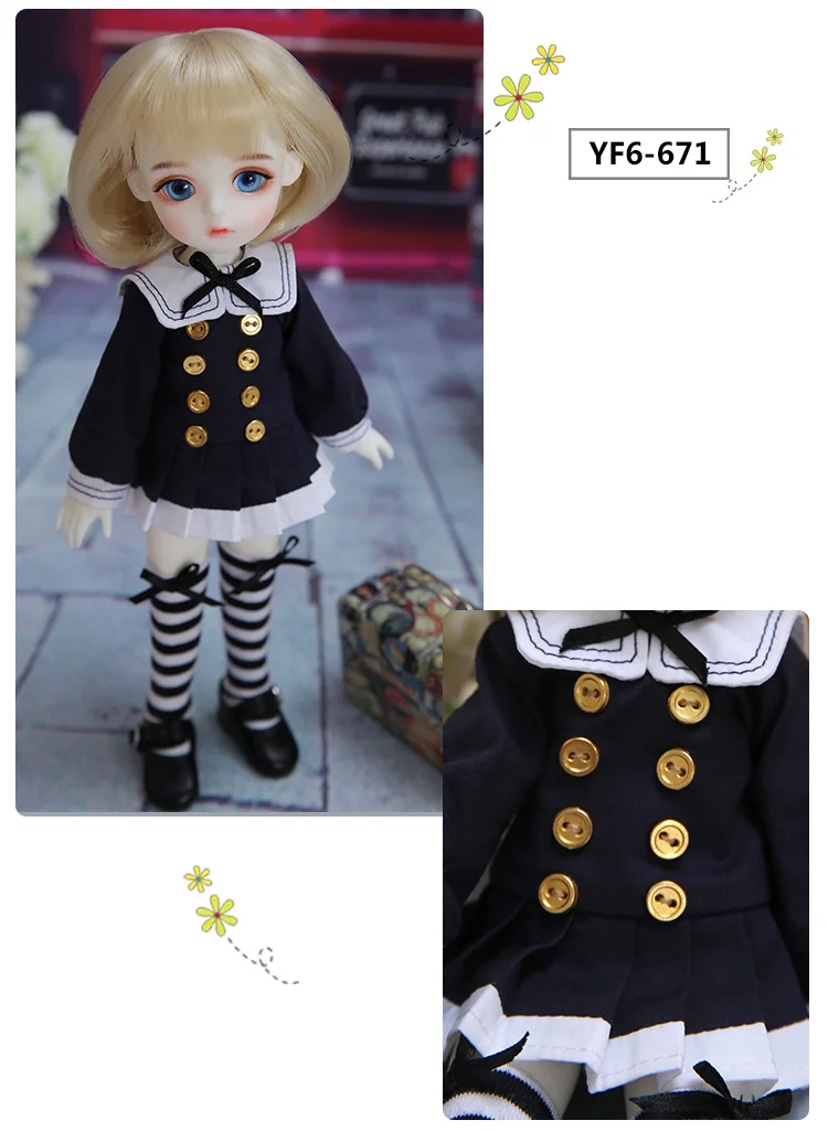 BJD одежда Кими Linachouchou боди 1/6 BJD платье SD красивая кукла наряд аксессуары luodoll