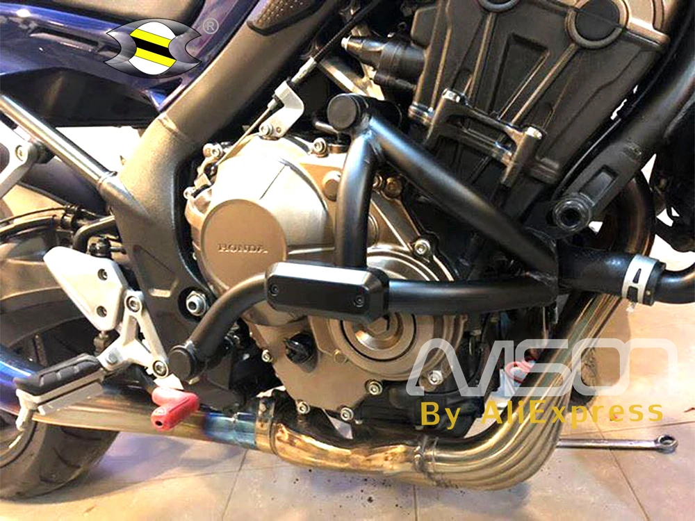 Подходит для CB650F 2014 2015 2016 2017 2018 2019 защита двигателя краш Бар рамка Защитная крышка