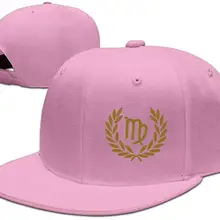 TSDFCGold Зодиак Дева унисекс бейсболка Регулируемая плоская бейсболка