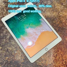 Original Apple IPad 5 Refurbish ipad  A1823  A1822 5th IPAD 2017 9.7 inches Wifi Version Black white About 80% New