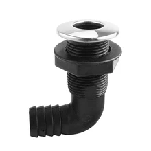 Пластиковый фитинг с корпусом 90 градусов для морской лодки, сантехнические фитинги для лодки