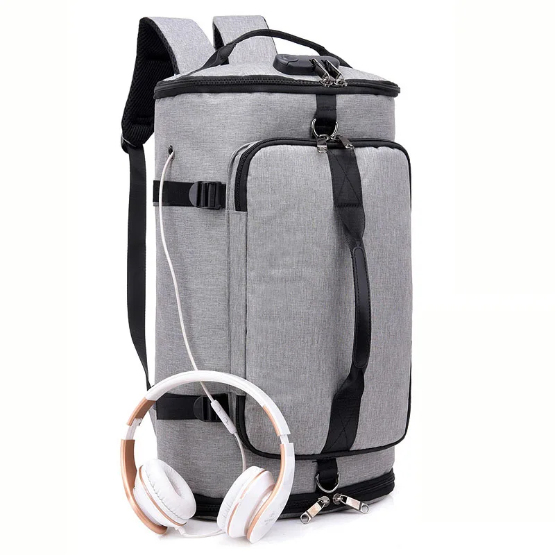 AoLuHeng USB Противоугонный рюкзак для спортзала, сумки для фитнеса, сумка для спортзала, сумка для мужчин, тренировочная спортивная сумка, дорожная сумка, спортивная уличная сумка для ноутбука