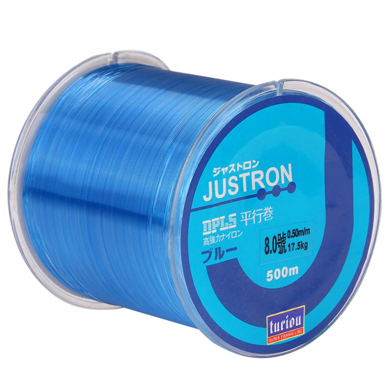 Nylon Fishing Line 500M Japanese Durable Fluorocarbon Sea Fishing Line